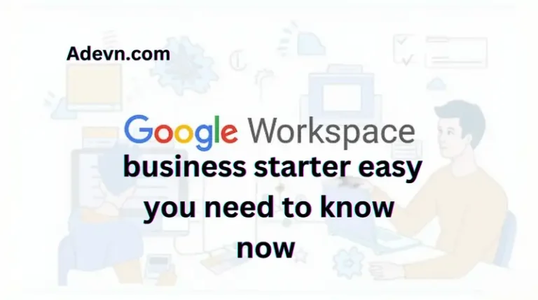 google workspace business starter​
